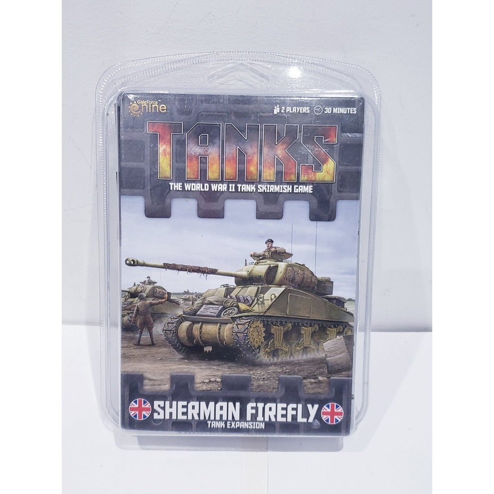 TANKS The World War II Tank Skirmish Game Sherman FireFly Expansion TANKS07